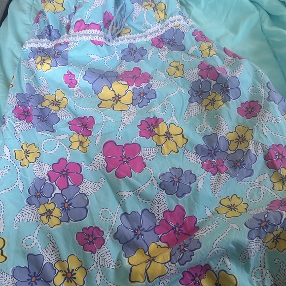 Lilly Pulitzer Asymmetrical Dress - Multicolor Floral - Picture 5 of 9